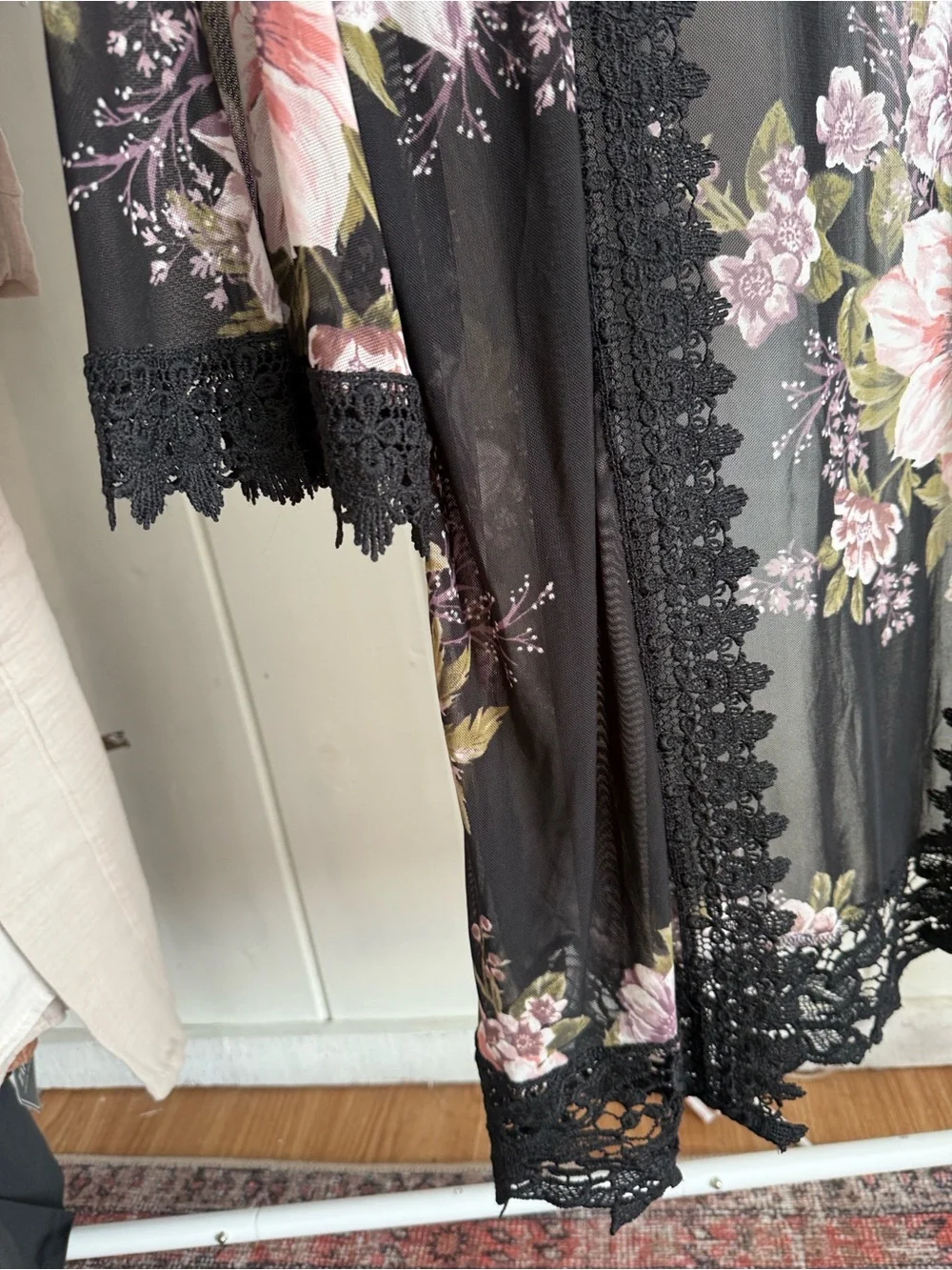 Polly & Esther sheer black